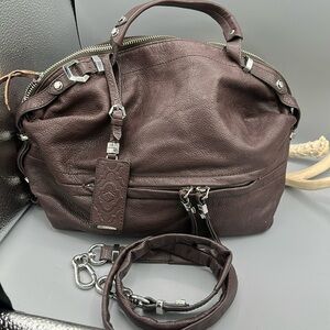 OrYANA Brown Leather Women's Bag